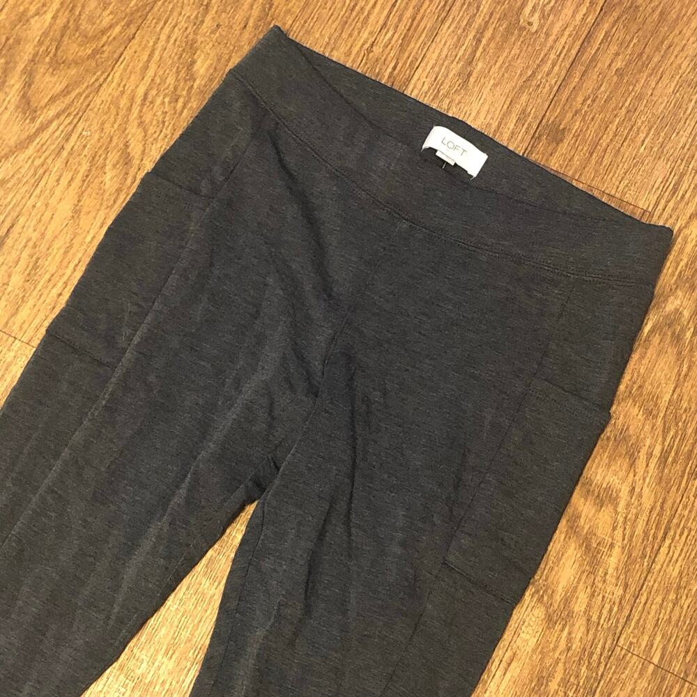 LOFT Outlet Dark Gray Leggings Size XS
